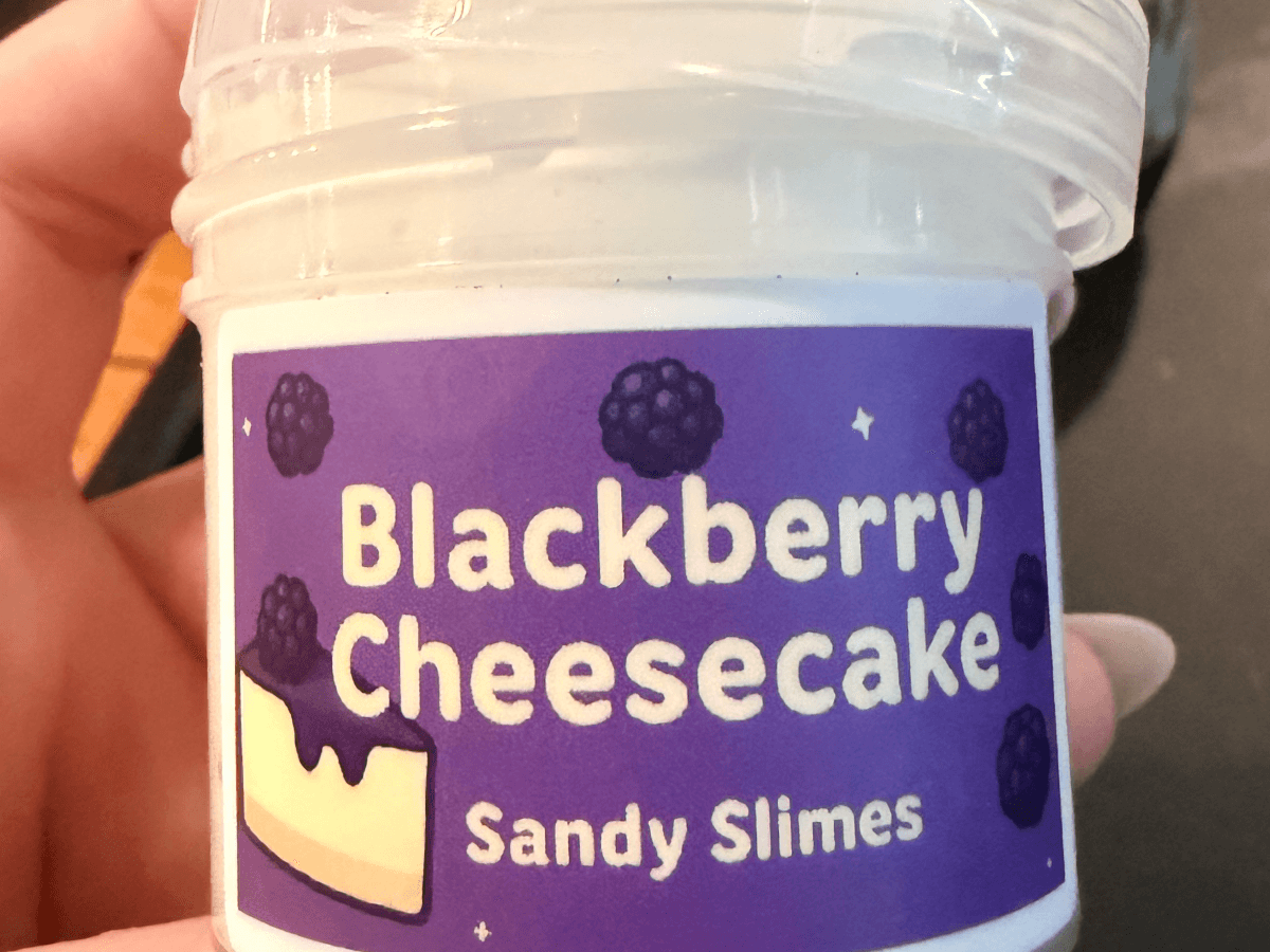 Blackberry cheesecake